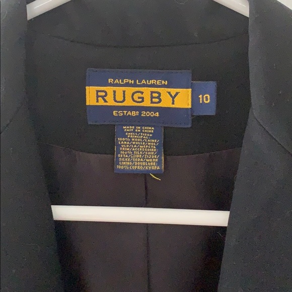 Rugby Ralph Lauren Black Tuxedo Blazer - Picture 3 of 5